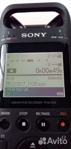 Диктофон Sony pcm d10 объявление продам