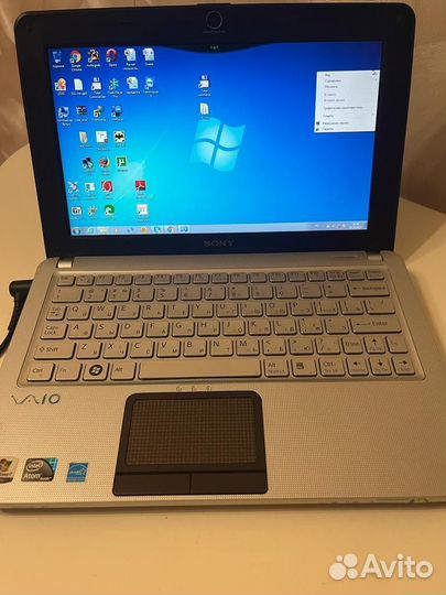 Sony netbook vpcw12S1R vaio