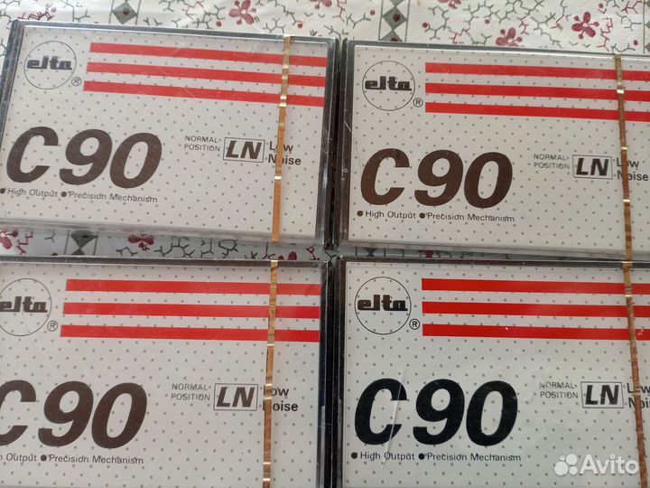 Аудиокассеты новые запечатанные, elta, германия