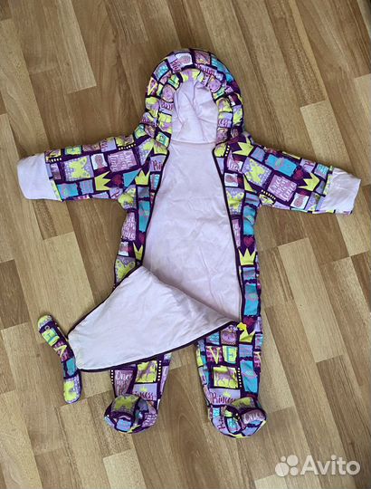 Комбинезон демисезонный для девочки 68-74