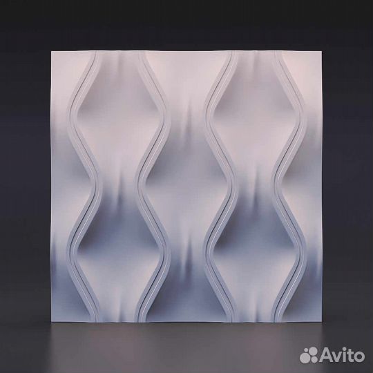 Гипсовая 3D панель 