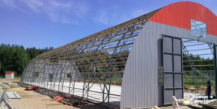 Быстровозводимые склады, ангары, навесы