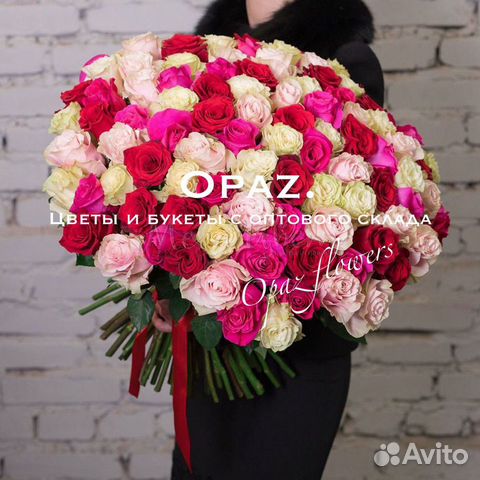 Букеты из 101 розы