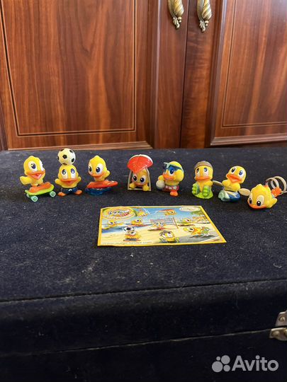 Киндер серия утята спортсмены