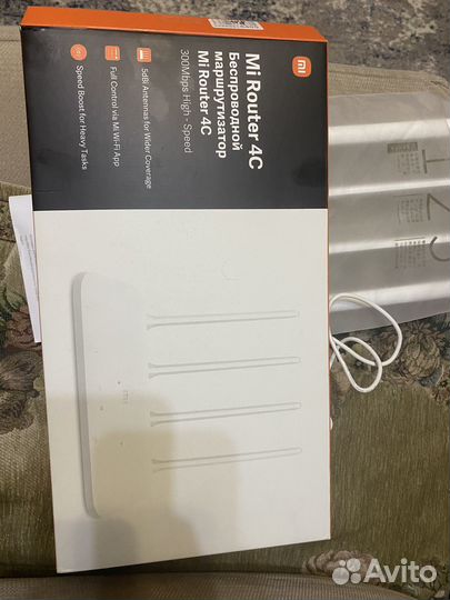 Роутер Xiaomi Wi-Fi Mi Router 4C White