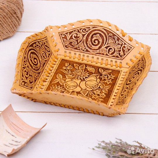 Конфетница «Розы», серия природа, 21х21х6 см