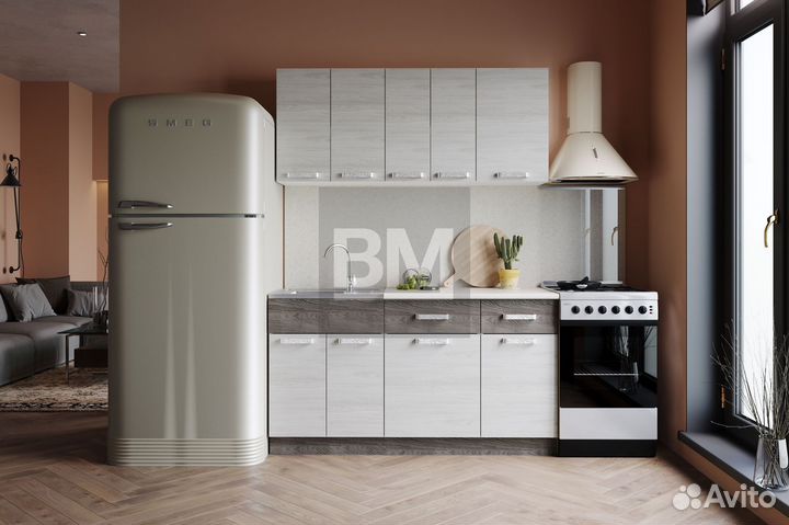 Кухонный гарнитур готовый 1,5 метра