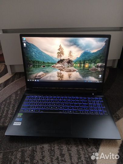 Ноутбук clevo hasee Rtx 3060 + i5 10200