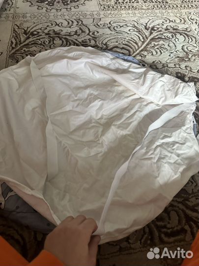 Простынь на круглую кроватку