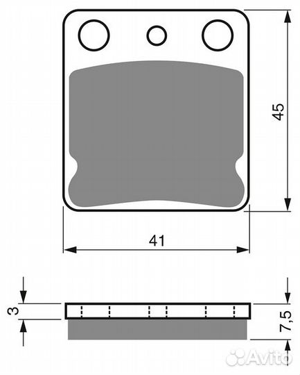 Goldfren Тормозные колодки дисковые 144 S3