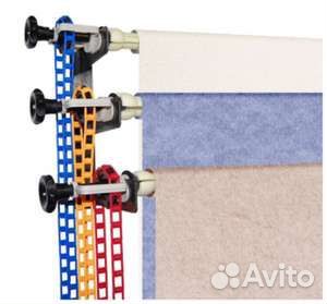 Система крепления бумажного фона