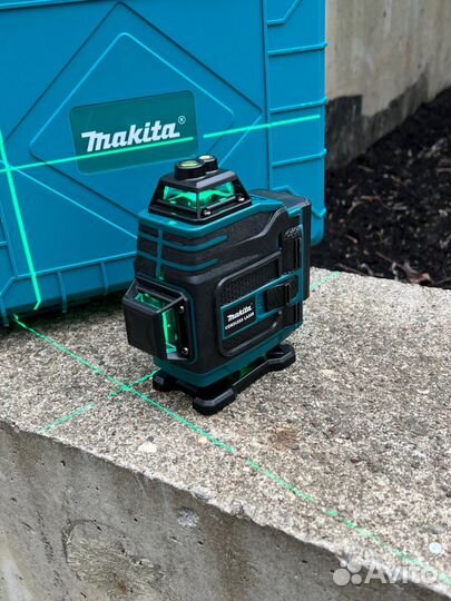 Лазерный уровень makita 4D нивелир 16 линий