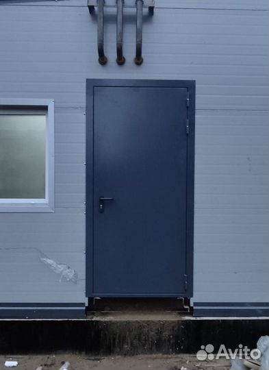 Дверь входная противопожарная однопольная