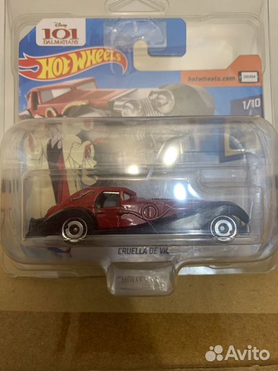 Hot Wheels Cruella De Vil 101 Dalmatians