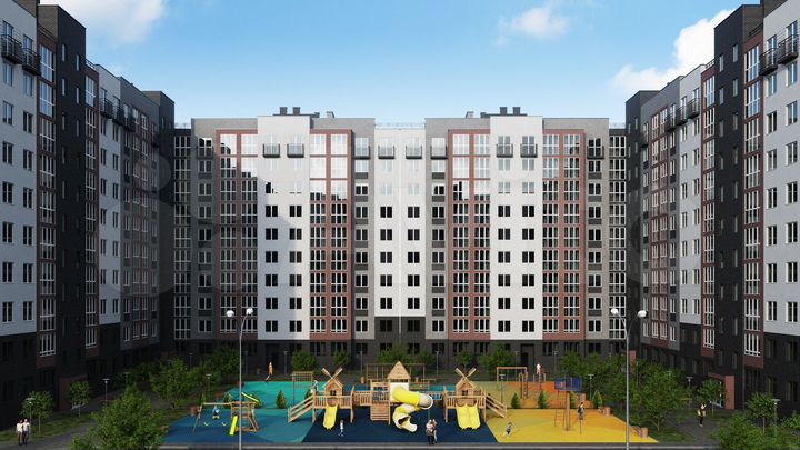 2-к. квартира, 62 м², 1/10 эт.