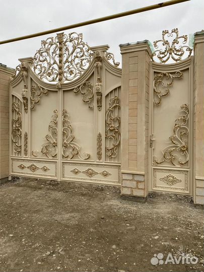 Ворота кованые