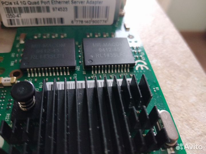 Серверный адаптер Quad Port Intel i350-T4