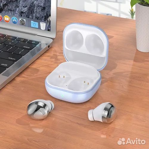 Наушники (bluetooth)borofone BW10 Голубые