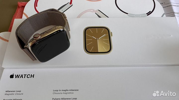 Apple watch 9-45 stainless steel