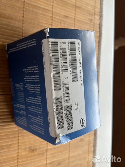 Процессор Intel Celeron G3900