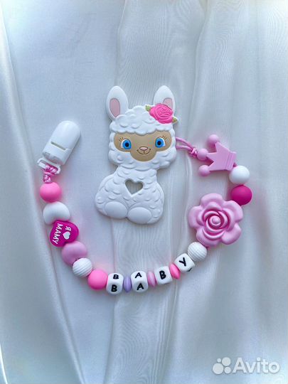 Силиконовые держатели для пустышек/грызунки