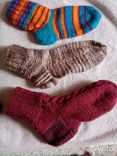 Носки вязаные