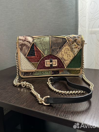 Вечерняя Сумка клатч женская натуральная кожа