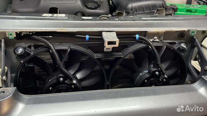 Электровентилятор охлаждения для Нивы Газель