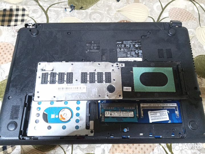 Ноутбук acer на запчасти v5we2