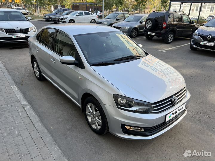 Volkswagen Polo 1.6 МТ, 2016, 114 000 км