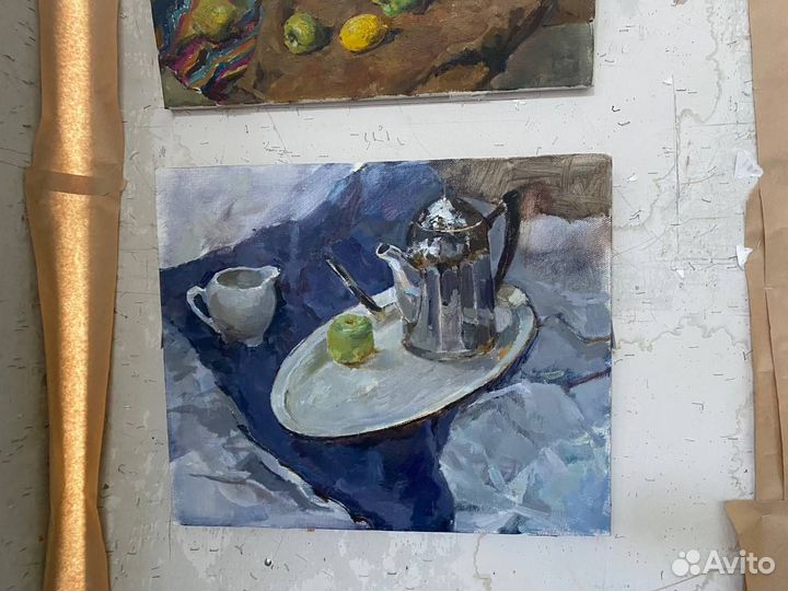 Картина по фото на холсте. Художник