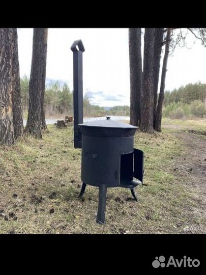 Печь под казан на 10-15 л