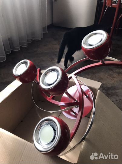 Люстра на 4 рожка