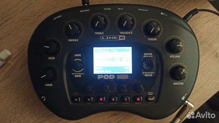 Гитарный процессор line 6 pod HD