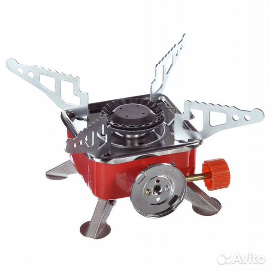 Плита-горелка газовая туристическая Пьезо