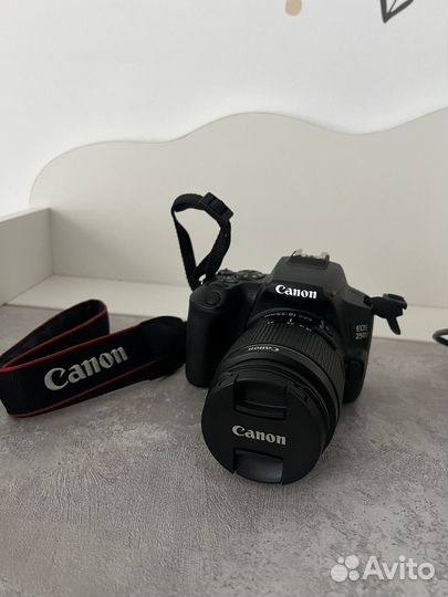 Зеркальный фотоаппарат canon eos 250d
