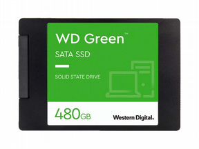 Новый.SSD 480 гб WD Green (WDS480G3G0A) 2.5"