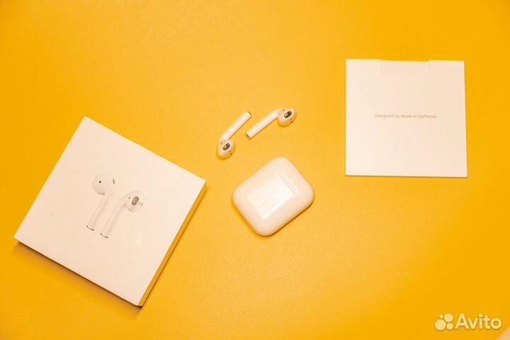 Беспроводные наушники Airpods 2