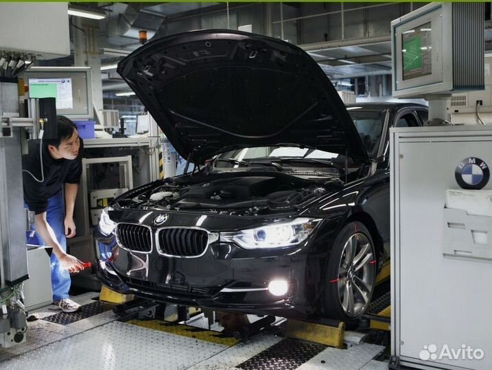 Ремонт двс BMW замена вкладышей коленвала