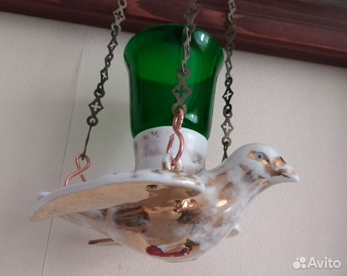 Лампадка фарфор Кузнецов