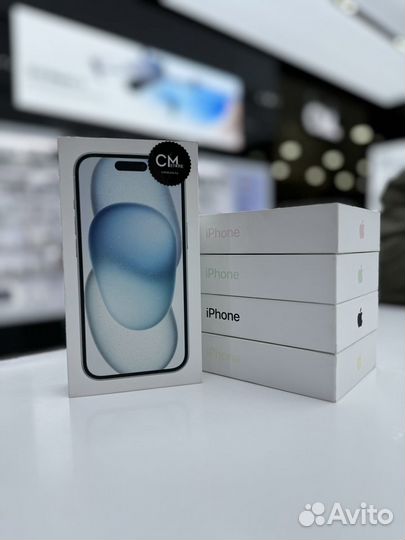 iPhone 15 Plus 128 гб голубой (1sim + eSim )