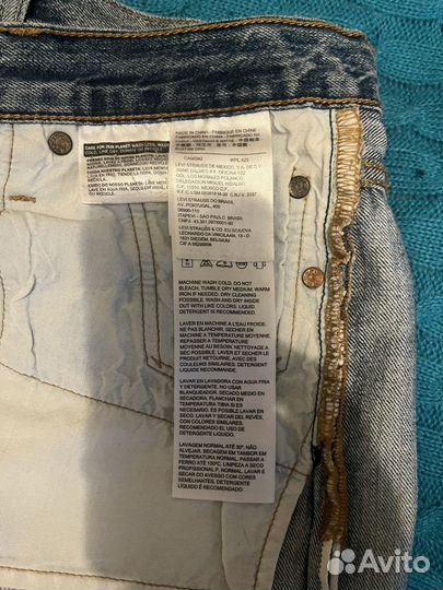 Джинсы levis 501