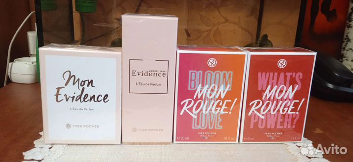 Женские ароматы Ив Роше оригиналы