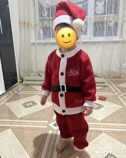 Костюм новогодний Санта клаус