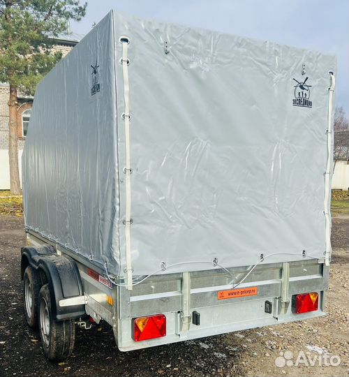 Прицеп 3,0*1,5 двухосный,новый