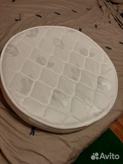 Матрас детский круглый новый + непромакашка