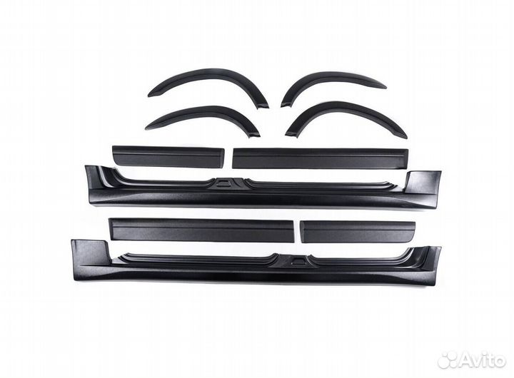 Накладки на двери, пороги и арки ваз 2109, 21099