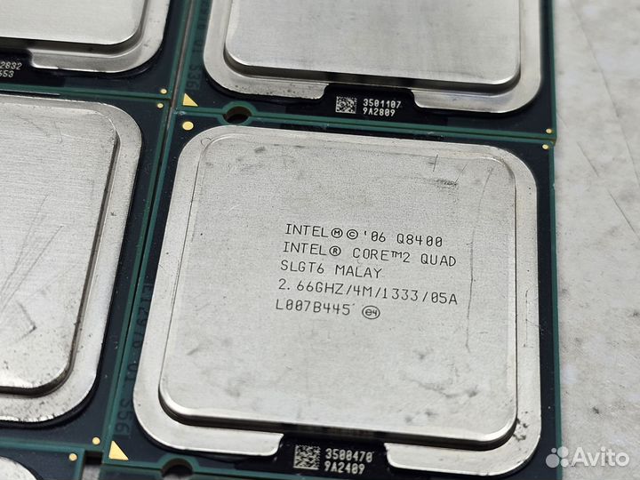 Процессоры LGA775 4ядра Core 2 Quad