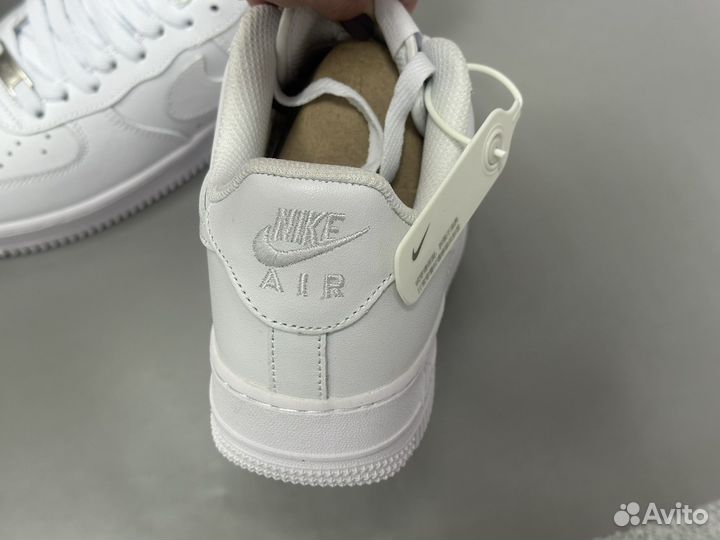 Кроссовки Nike air force 1 белые