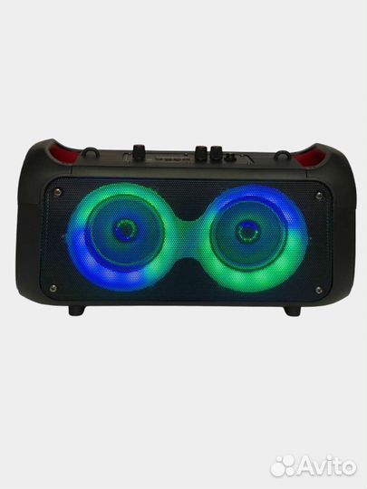 Колонка портативная RX-4207,RGB/USB/AUX/Bluetooth